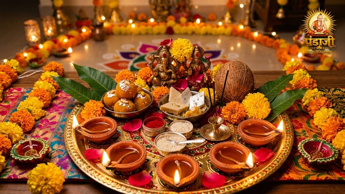 दीपावली लक्ष्मी-गणेश पूजा सामग्री