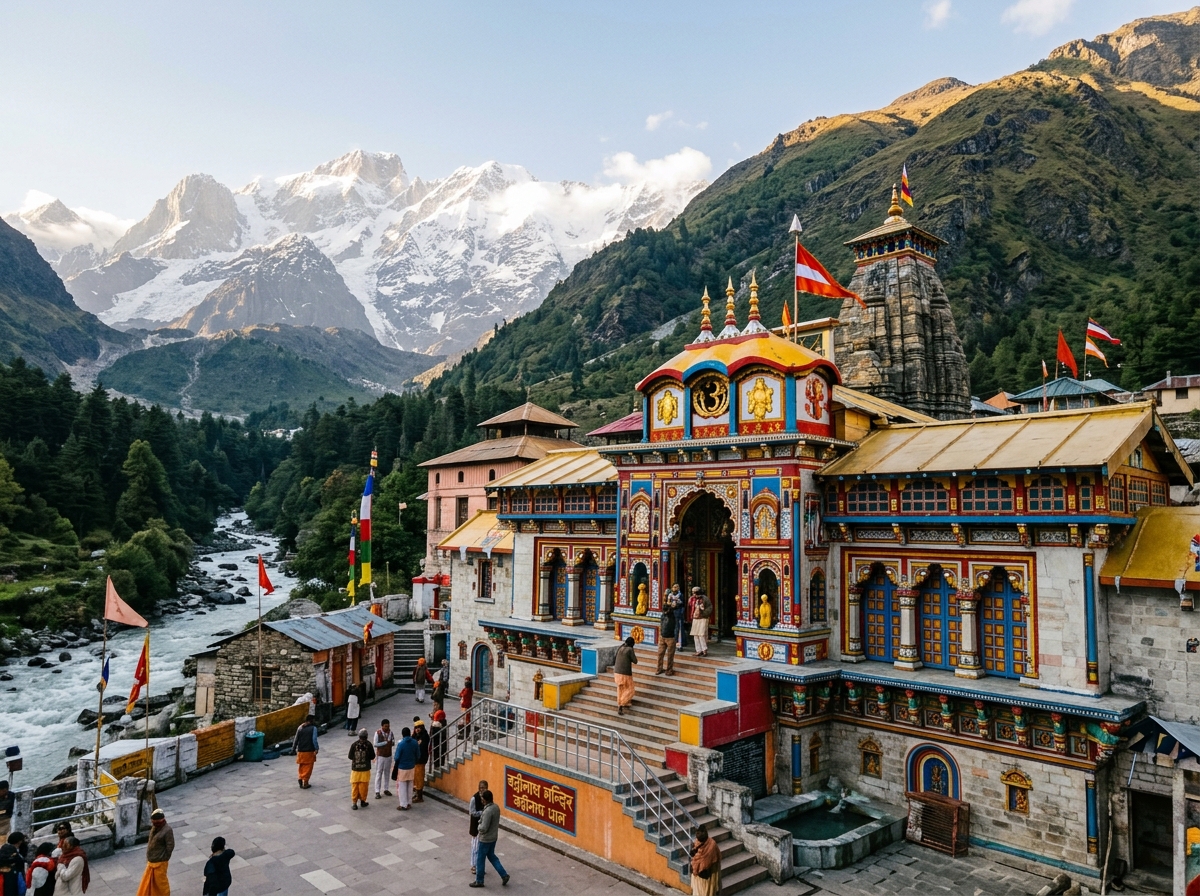 श्री बद्रीनाथ धाम संध्या महा आरती