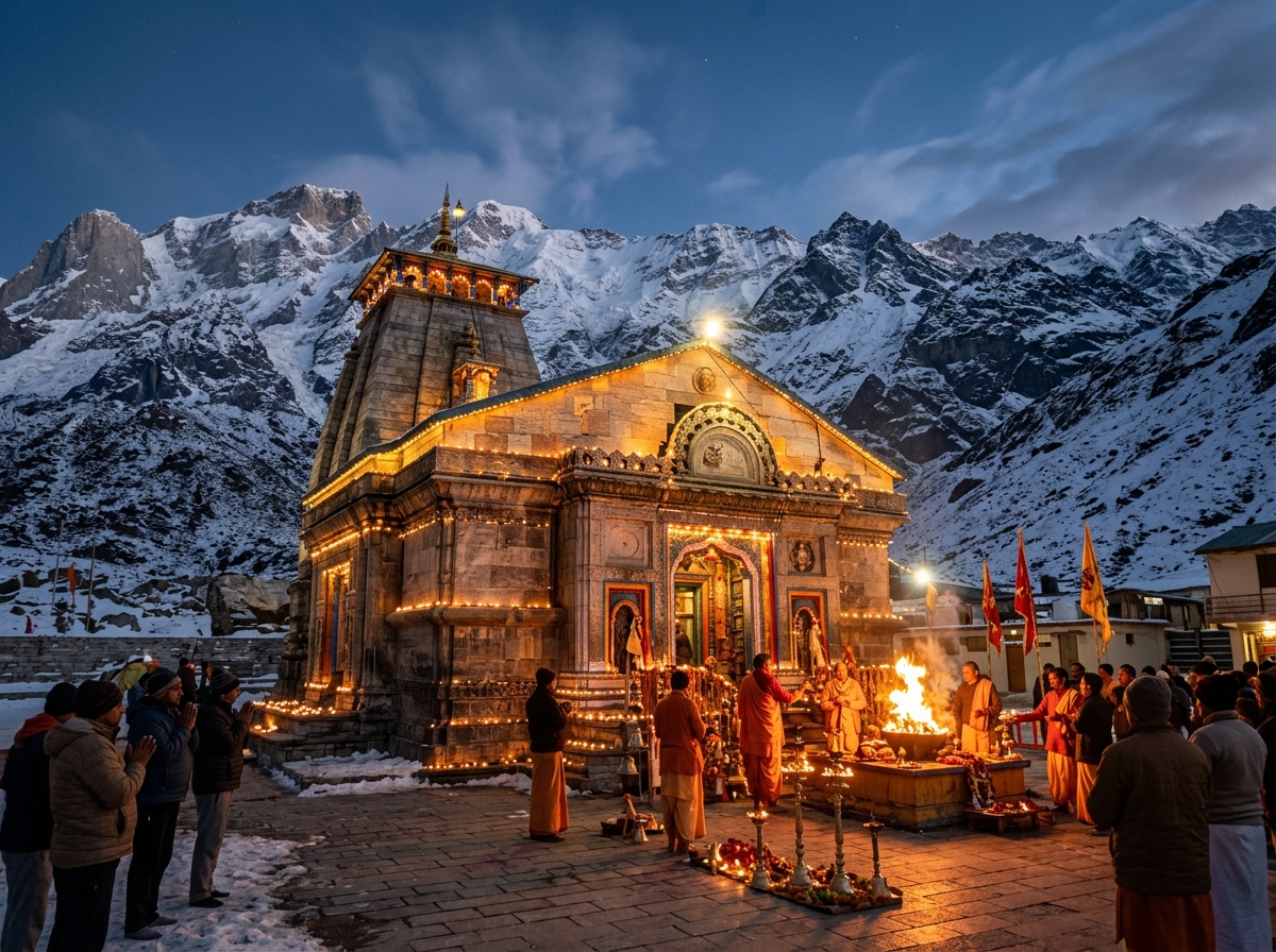 श्री केदारनाथ धाम सांध्य महा आरती