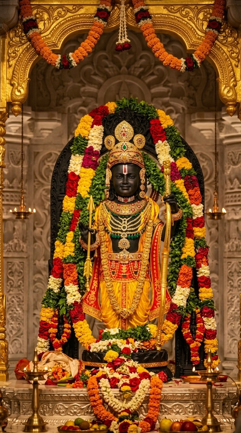 प्रभु श्री राम गर्भगृह दिव्य दर्शन