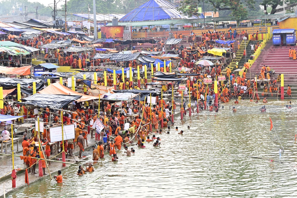 पवित्र शिवगंगा सरोवर एवं पावन स्नान घाट