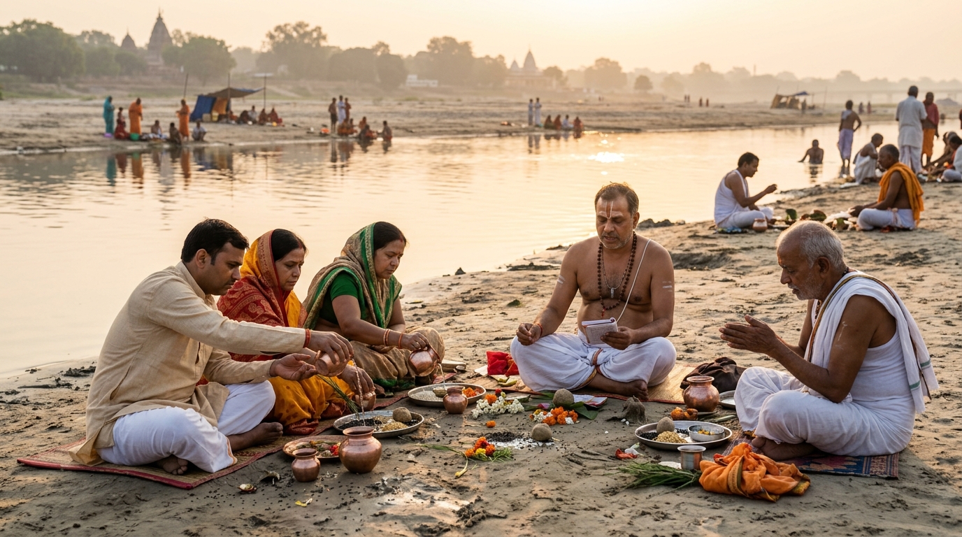 पिंडदान एवं तर्पण विधि • Pind Daan & Tarpan Vidhi